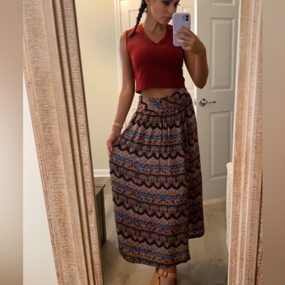 Handmade maxi skirt!